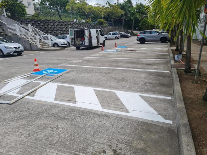 Service de marquage au sol Martinique