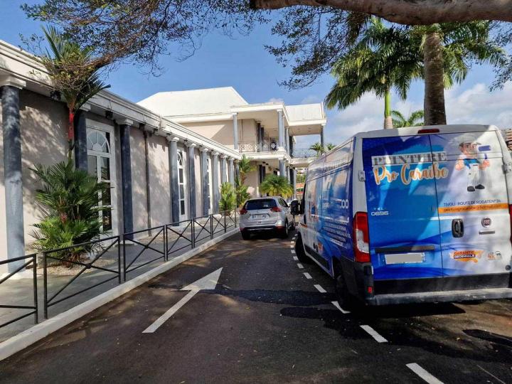 Marquage au sol Martinique