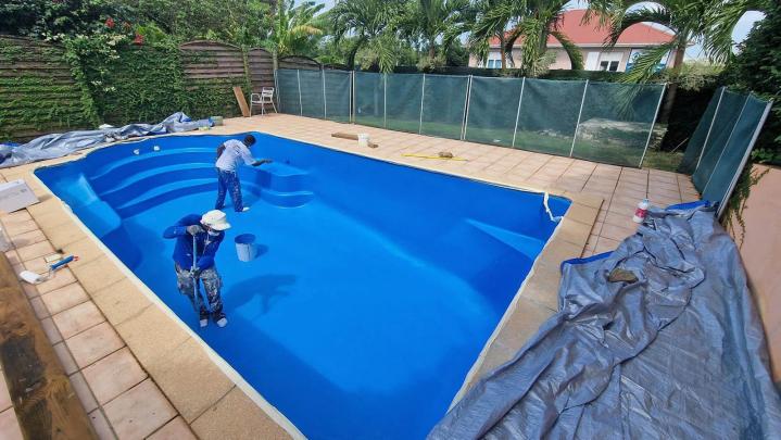 Rénovation de piscine Martinique