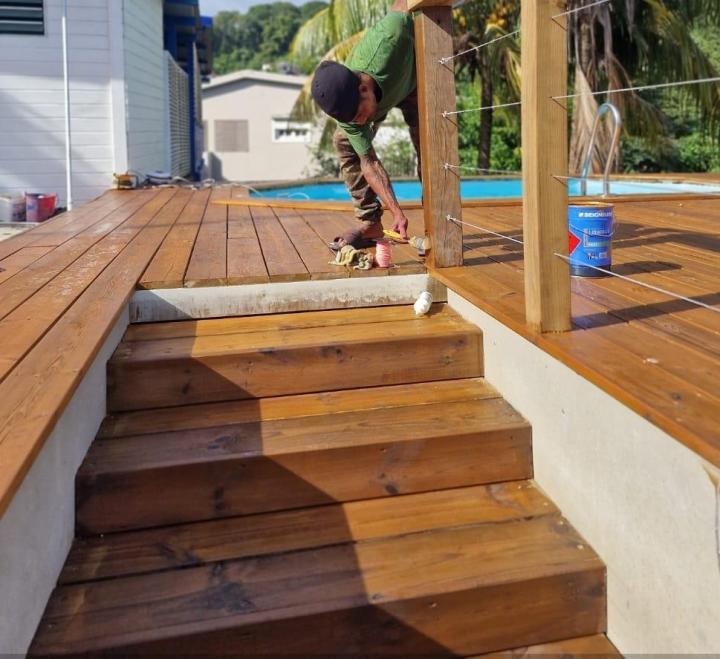 Travaux de rénovation de piscines Martinique